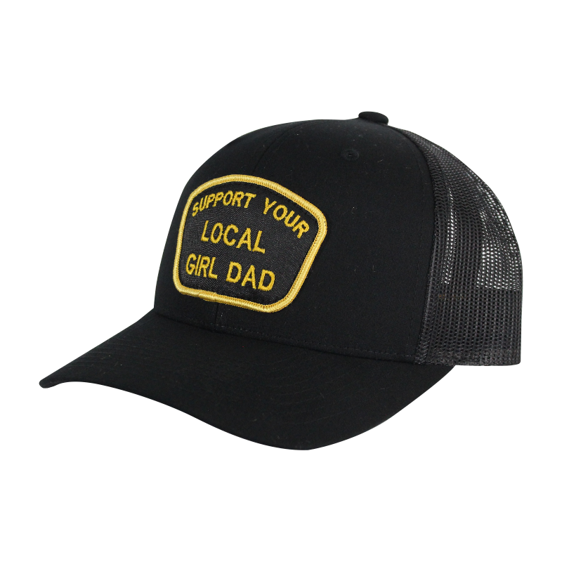 Support Your Local Girl Dad Patch Hat - Triathlete Store