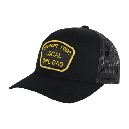Support Your Local Girl Dad Patch Hat - Triathlete Store