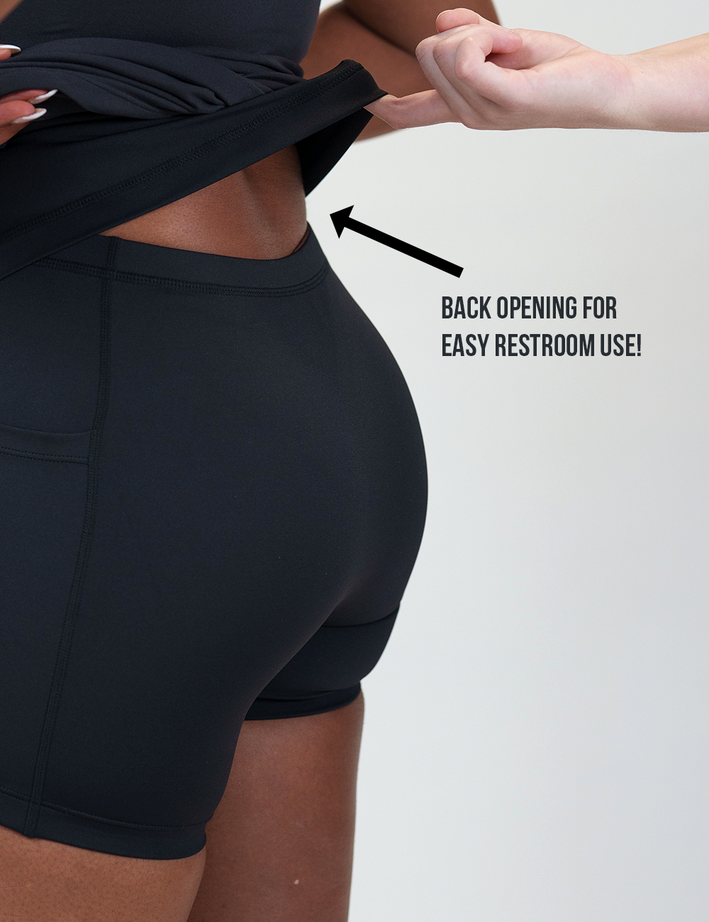 Half Zip Dress | Black