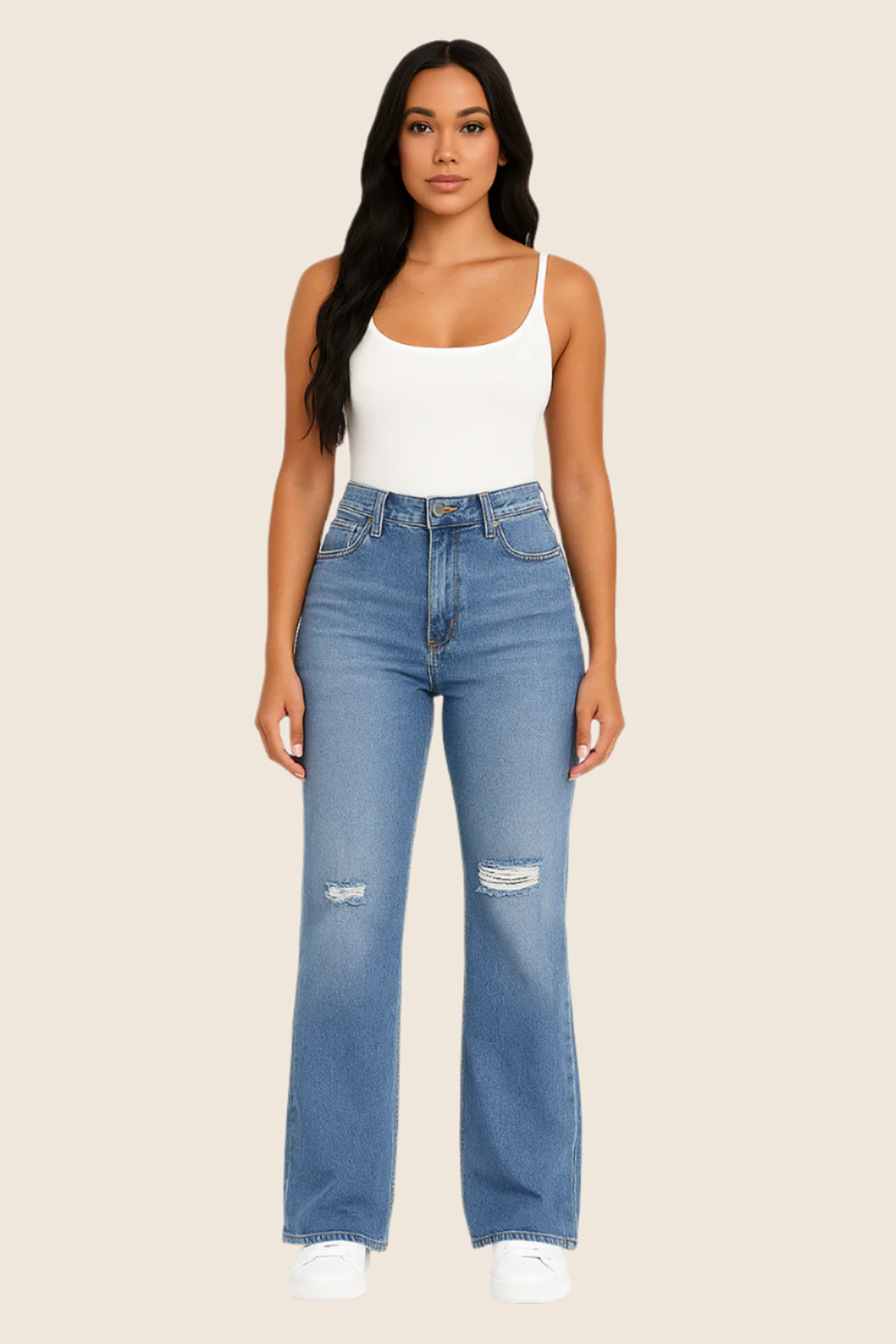 Roxy Distressed Denim