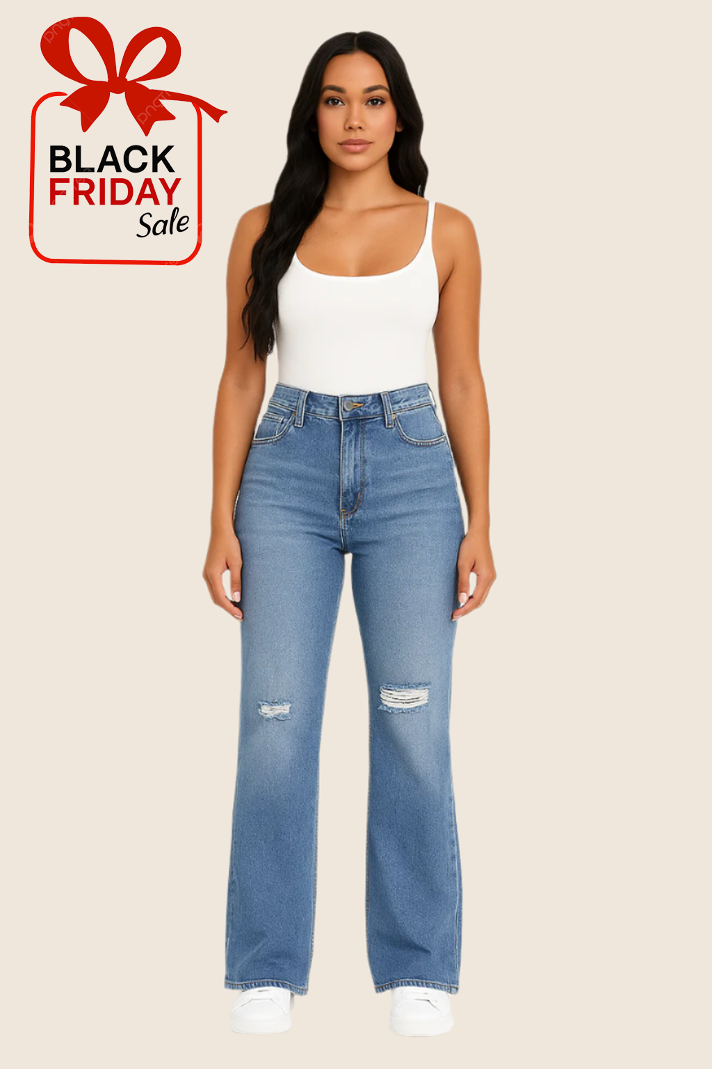 Roxy Distressed Denim