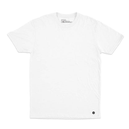 Men's Organic Crew Neck - White