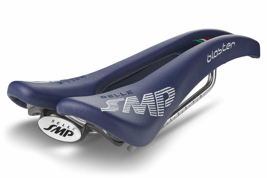 Selle SMP Blaster Saddle with Steel Rails (Blue)