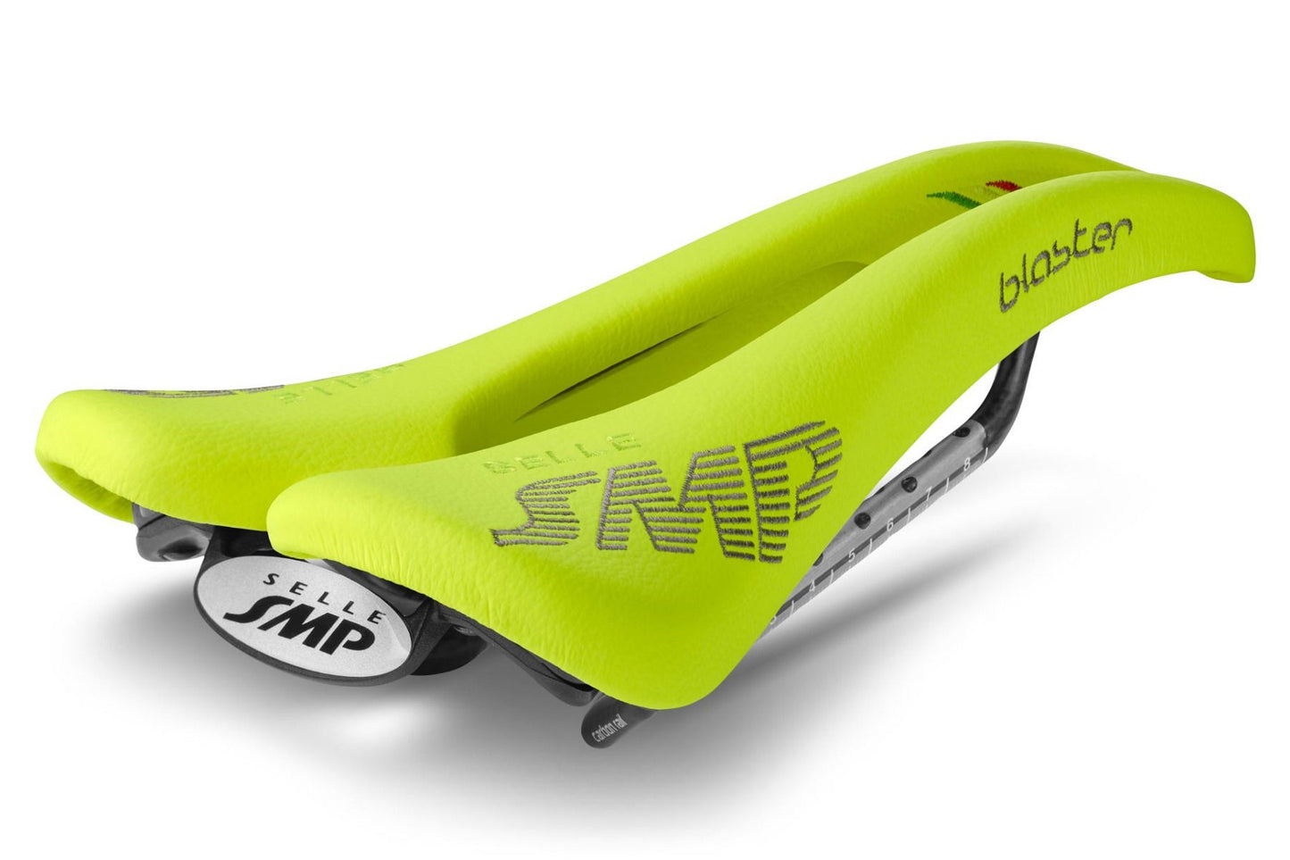 Selle SMP Blaster Saddle with Carbon Rails (Fluro Yellow)
