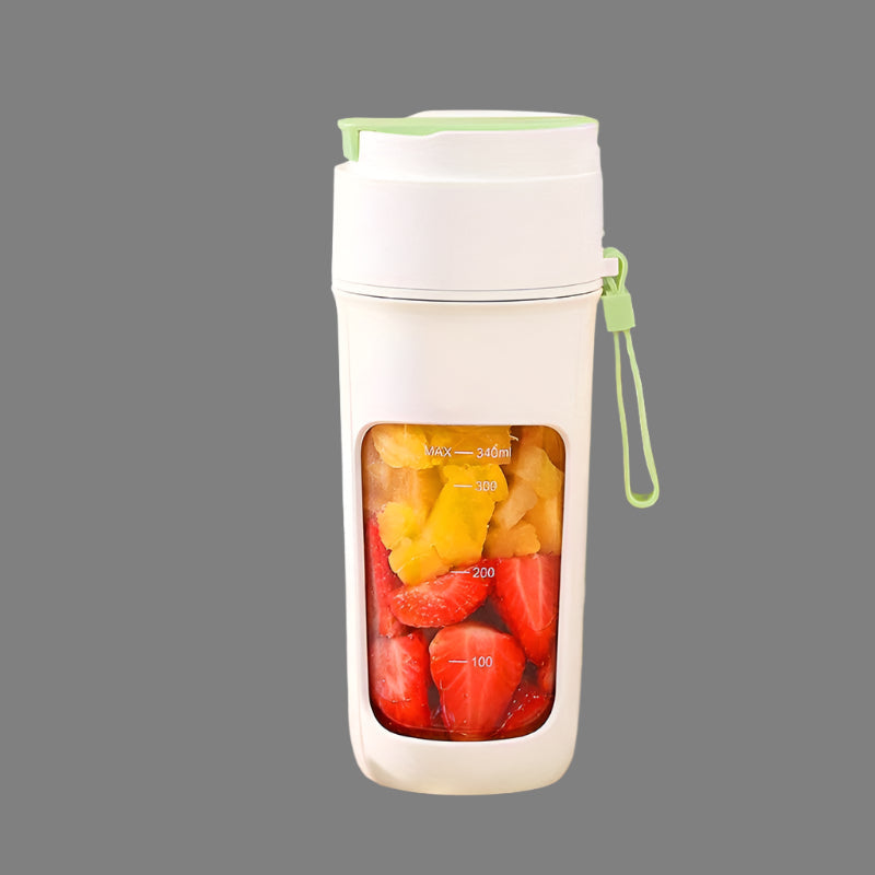 Lightweight Wireless Juicer Cup with 8 Blades - Portable USB Blender for Juicing on the Go