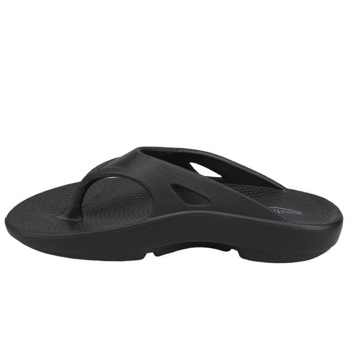 Sovella Active Recovery Sandals Men's PF Thong Black