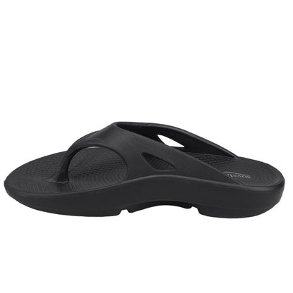 Sovella Active Recovery Sandals Men's PF Thong Black