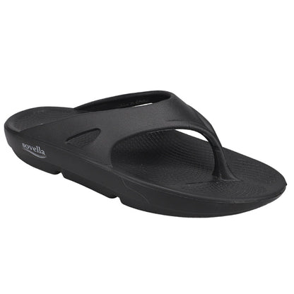 Sovella Active Recovery Sandals Men's PF Thong Black