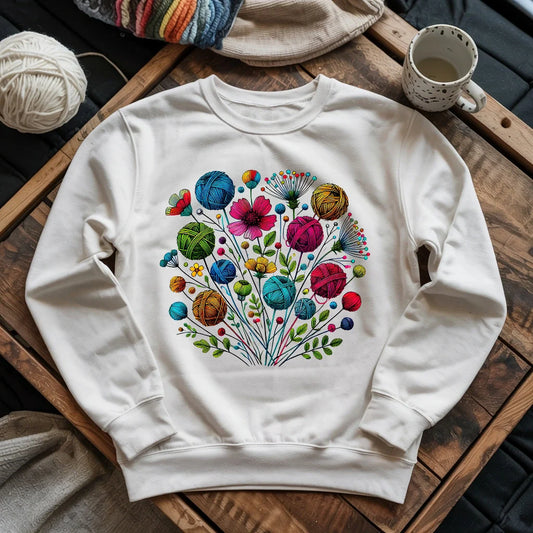 Blooming Yarn Sweatshirt