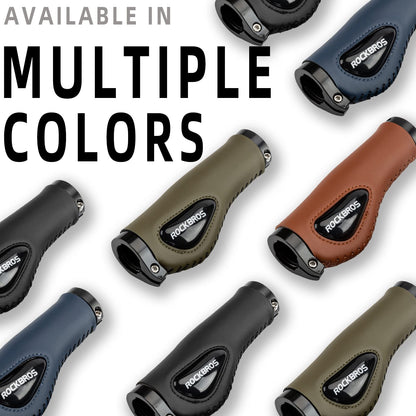 ROCKBROS Bike Handle Grips Ergonomics Design Soft Gel Dual Lock - Triathlete Store