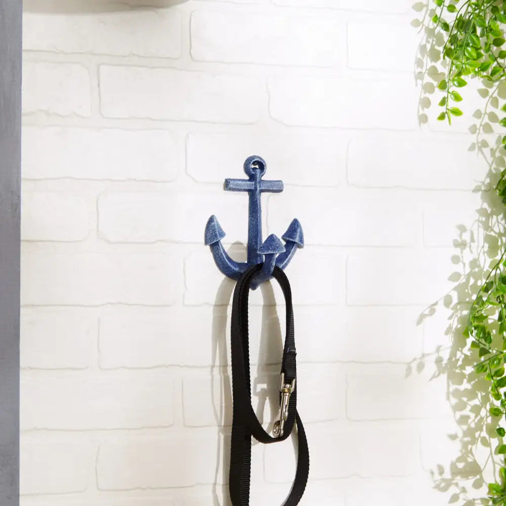 Blue Anchor Wall Hook