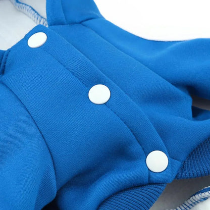 dsers Dog Hooded Jumpsuit for Small Dogs - Stylish Activewear