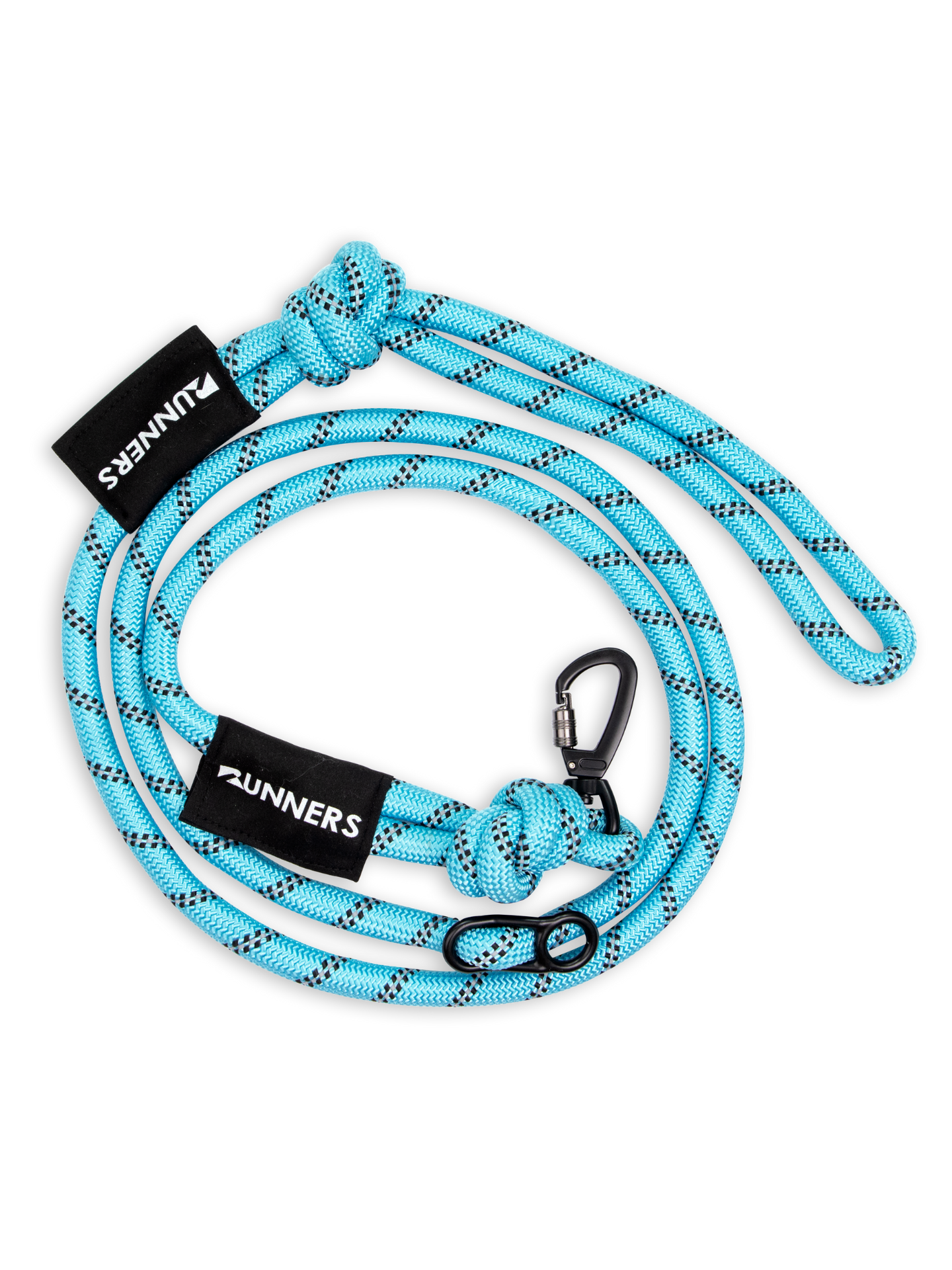 Aqua Blue Runners Hands-Free Dog Leash