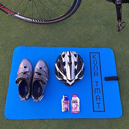 Kona T Mat — Triathlon Transition Mat | Neoprene | 29" x 21.5"