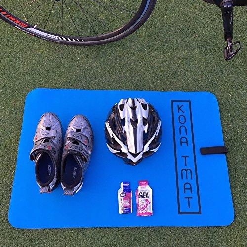 Kona T Mat — Triathlon Transition Mat | Neoprene | 29" x 21.5"