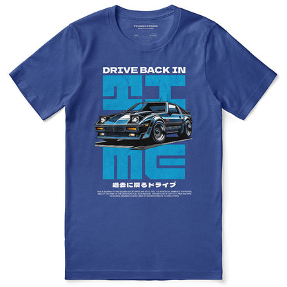 Back In Time Car T-Shirt