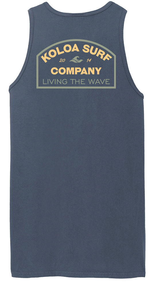 Koloa Honopu Arch Pigment-Dyed Tank Top