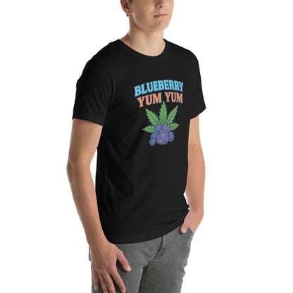 Blueberry YUM YUM Unisex t-shirt