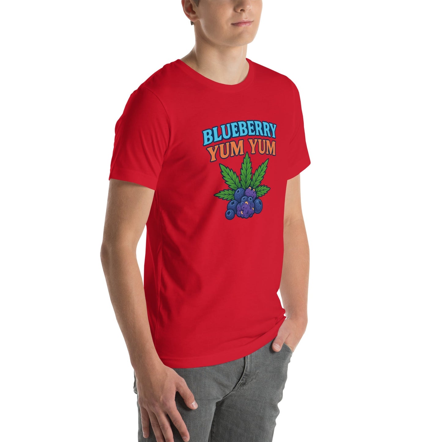 Blueberry YUM YUM Unisex t-shirt