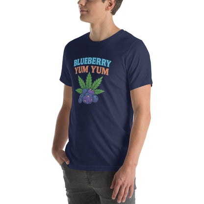 Blueberry YUM YUM Unisex t-shirt