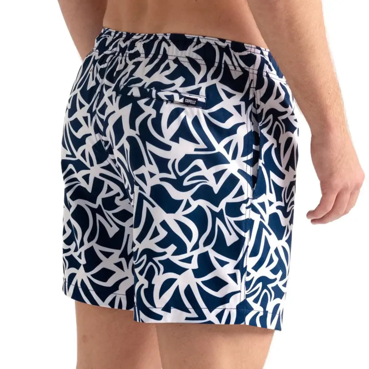 Blue Freedom Hybrid Short, Compression Lined Swim and Resort Trunk