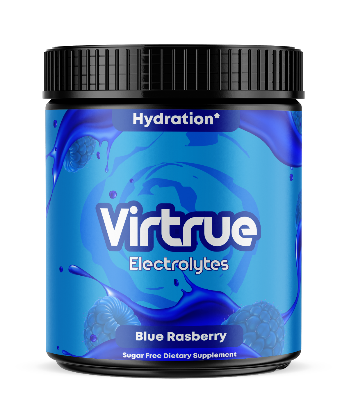 Blue Raspberry Electrolyte Hydration – Sugar-Free | Refreshing & Rapid Rehydration Formula