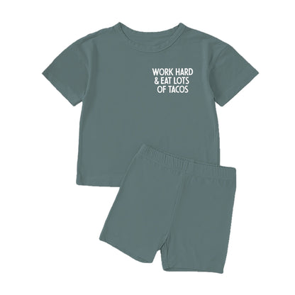 Work Hard & Eat Tacos Play Set