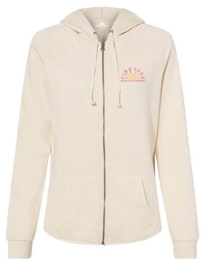 Koloa Golden Hour Zip-Up Hoodie
