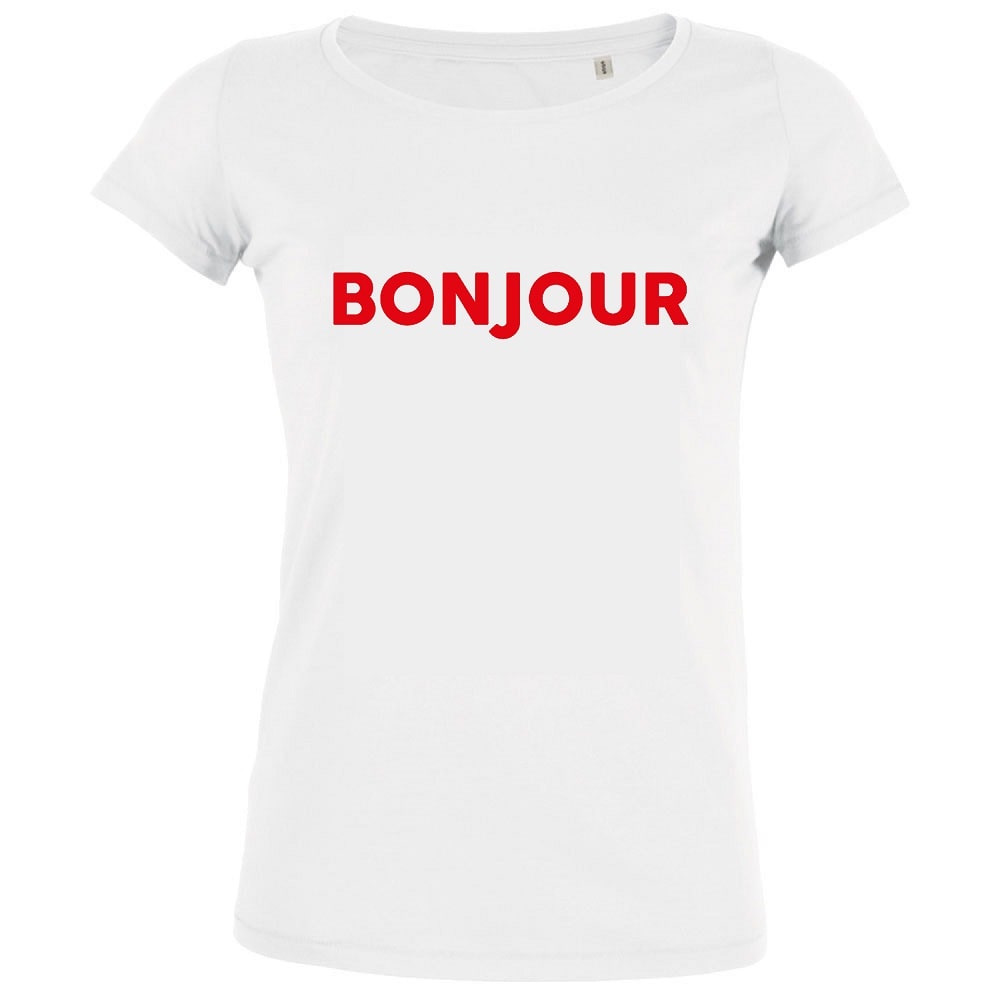Bonjour Women's Organic Tee