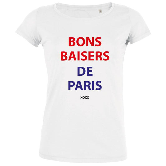 Bons Baisers De Paris Women's Organic Tee