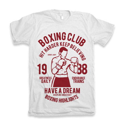 Boxing Club Men's Bamboo Viscose/Organic Cotton Short Sleeve Graphic T-Shirt