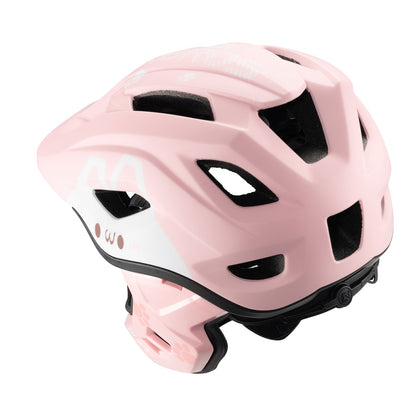 Kids Full-Face Bike Helmet Cartoon for Boys and Girls
