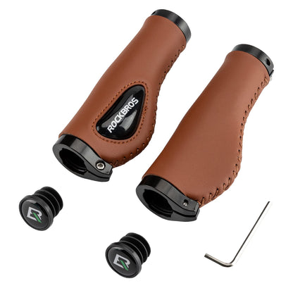 ROCKBROS Bike Handle Grips Ergonomics Design Soft Gel Dual Lock - Triathlete Store