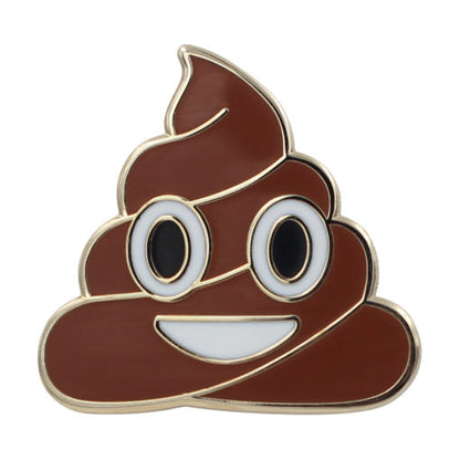Poop Emoji Pin Series - Poop Enamel Pin Series in Many Different Colors