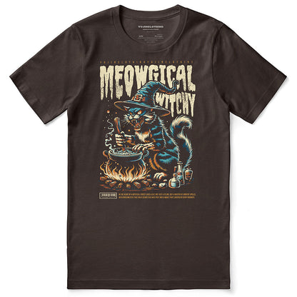 Meowgical Witchy T-Shirt