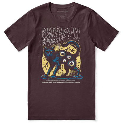Spooky Vibes Cat T-Shirt