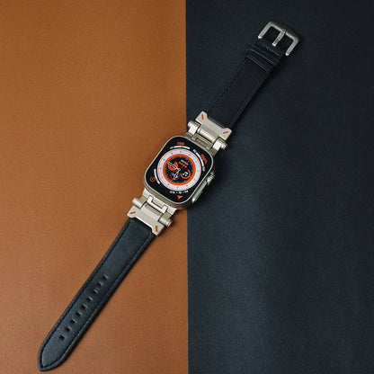 Genuine Leather Apple Watch Band Series 11/10/9/8/7/6/5/4/ SE / Ultra 1/2/3