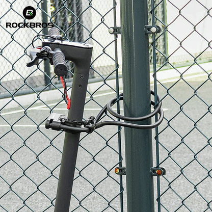 ROCKBROS U-Lock and Cable Scooter Bike Lock