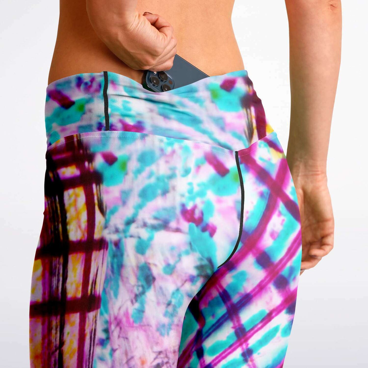 Basquiat High Waist Flare