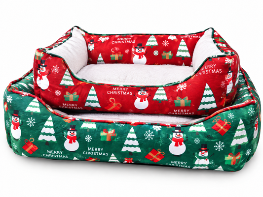 Christmas Cozy Pet Bed Couch
