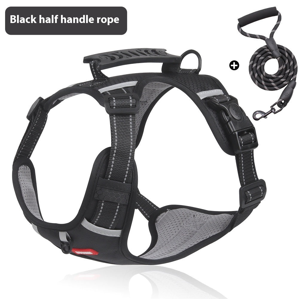 Reflective No-Choke Dog Harness