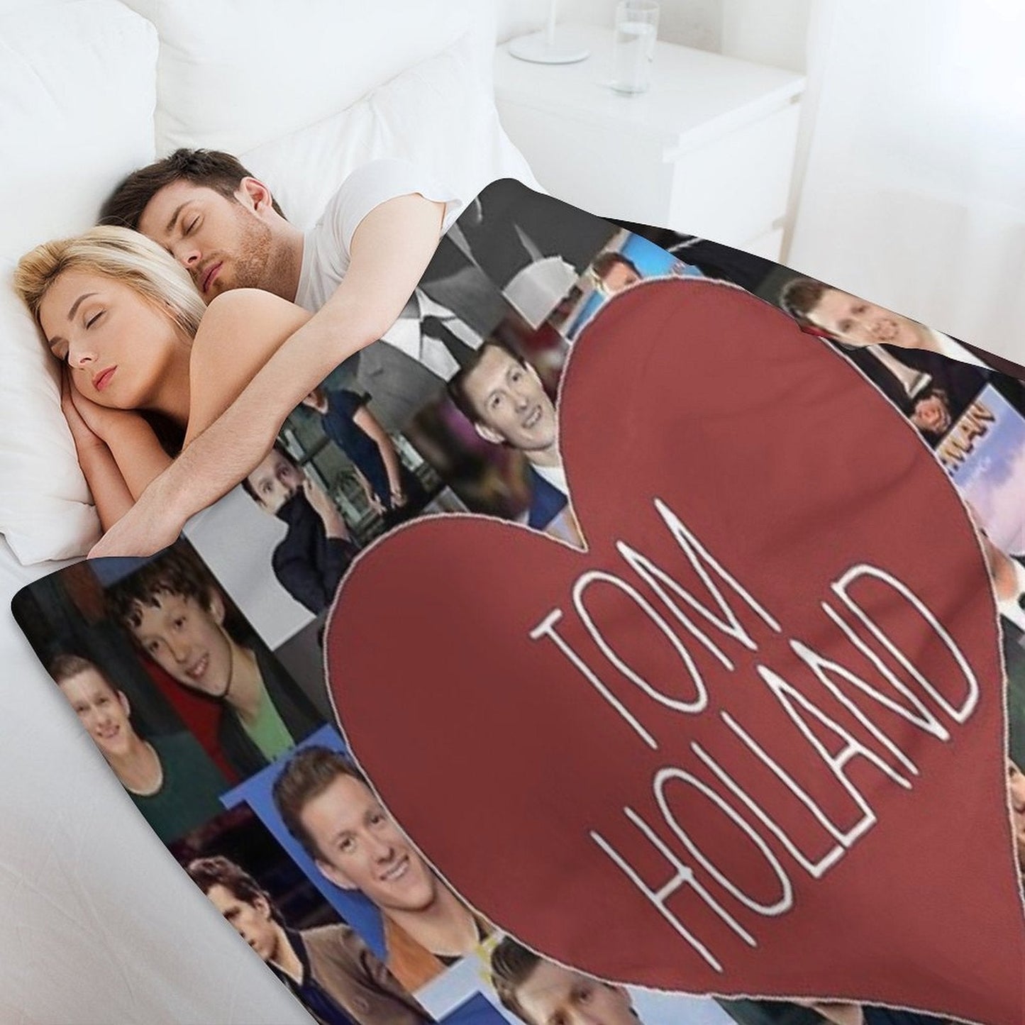 Tom Holland Blanketstickers Throw Blanket