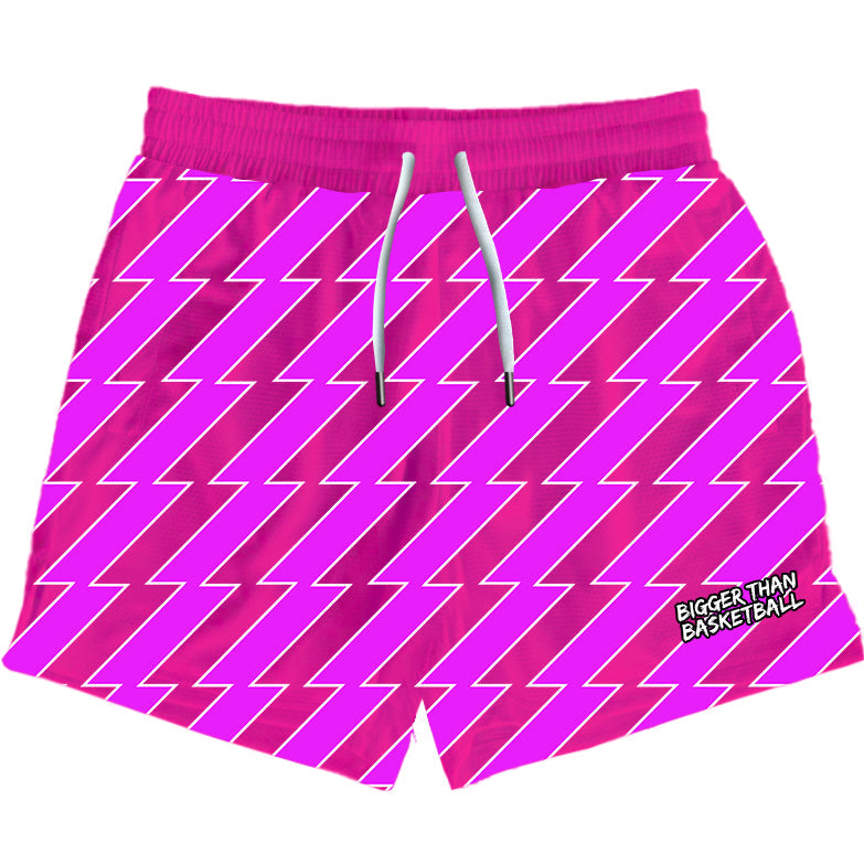 Zig-Zag - Shorts - Pink