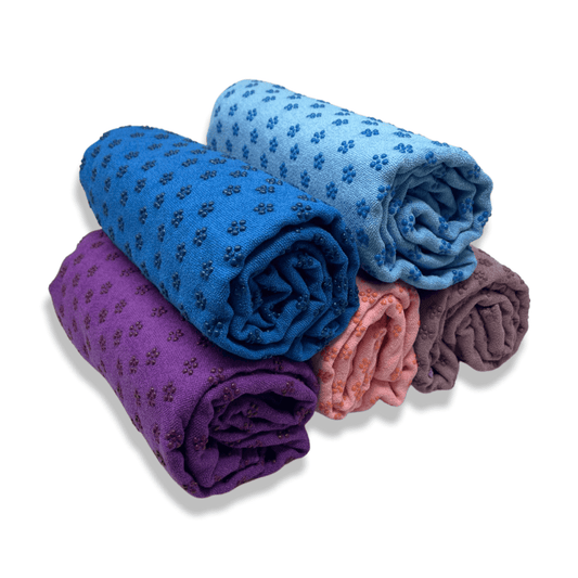 JupiterGear Premium Absorption Hot Yoga Mat Towel with Slip-Resistant Grip Dots