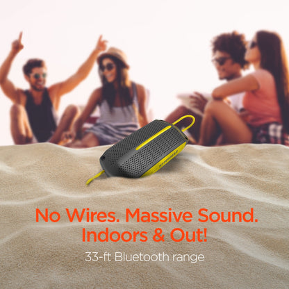 HyperGear Wave Water Resistant Wireless Speaker with Extended Battery Life (WATER-PRNT)