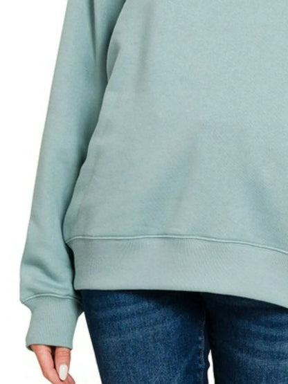 Fleece Round Neck Sweatshirts