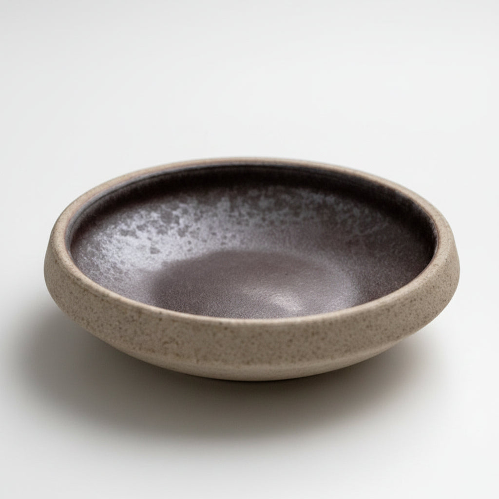 Earthy Oblique Ceramic Reptile Dish