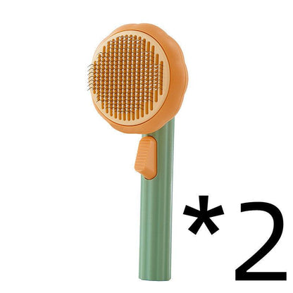 Self-cleaning Pet Hair Removal Brush