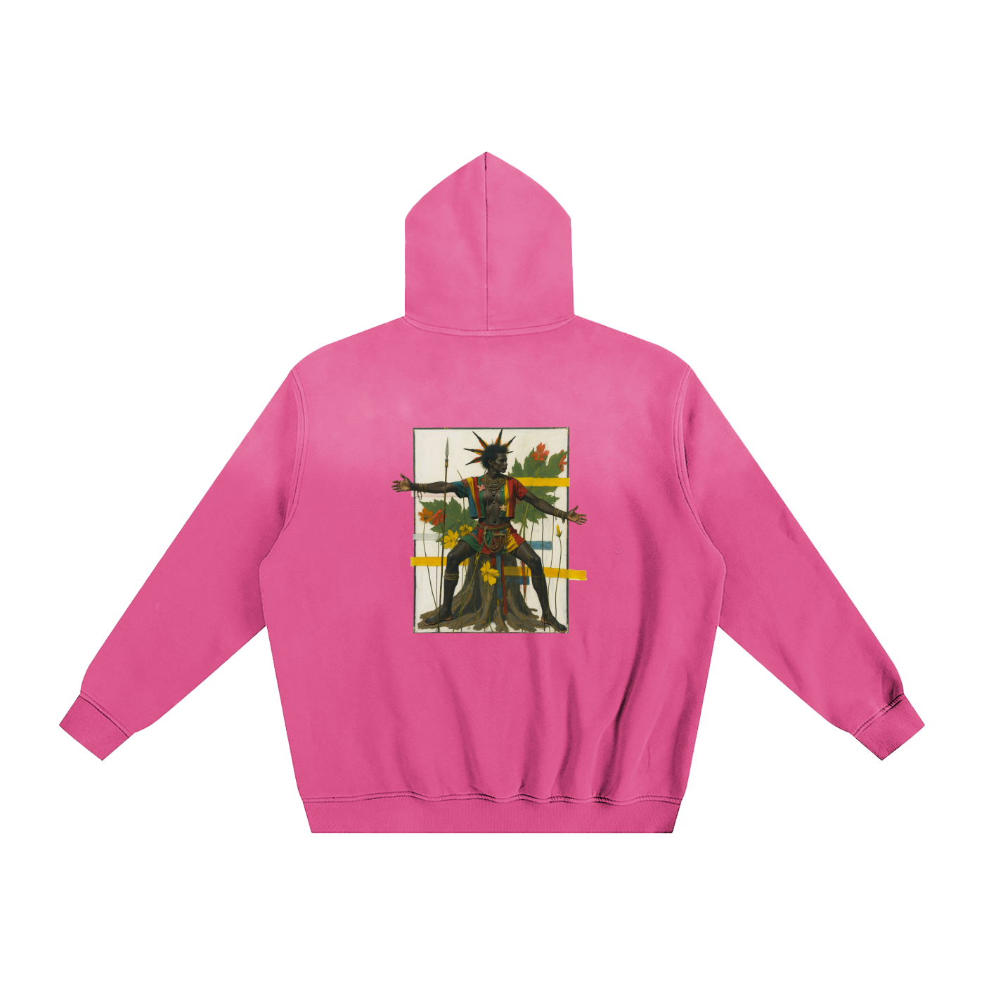 Amaru Khan Stars Sunfade Fleeced Hoodie