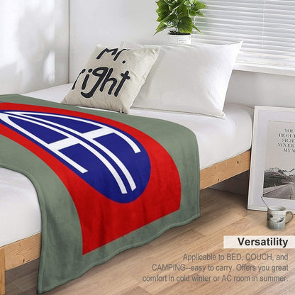 82nd Airborne Division (US Army) Throw Blanket